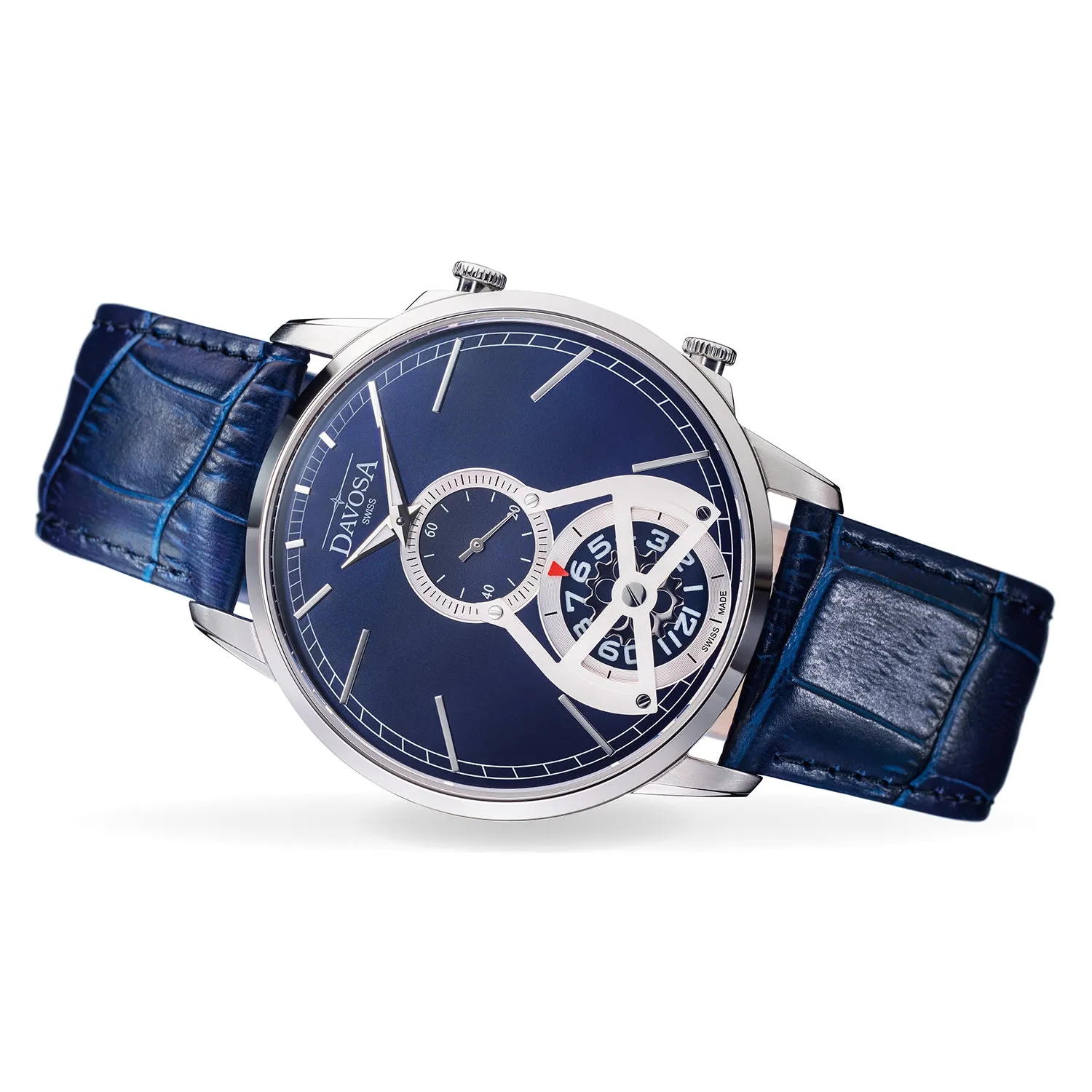 DAVOSA Cuore² quartz herreklokke 42 mm