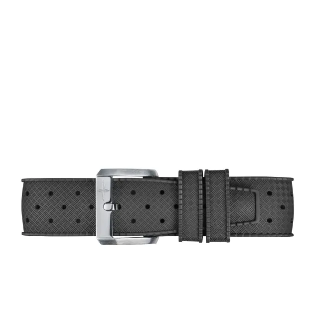 DAVOSA Tropical Rubber klokkerem svart 20 mm hurtigbytte