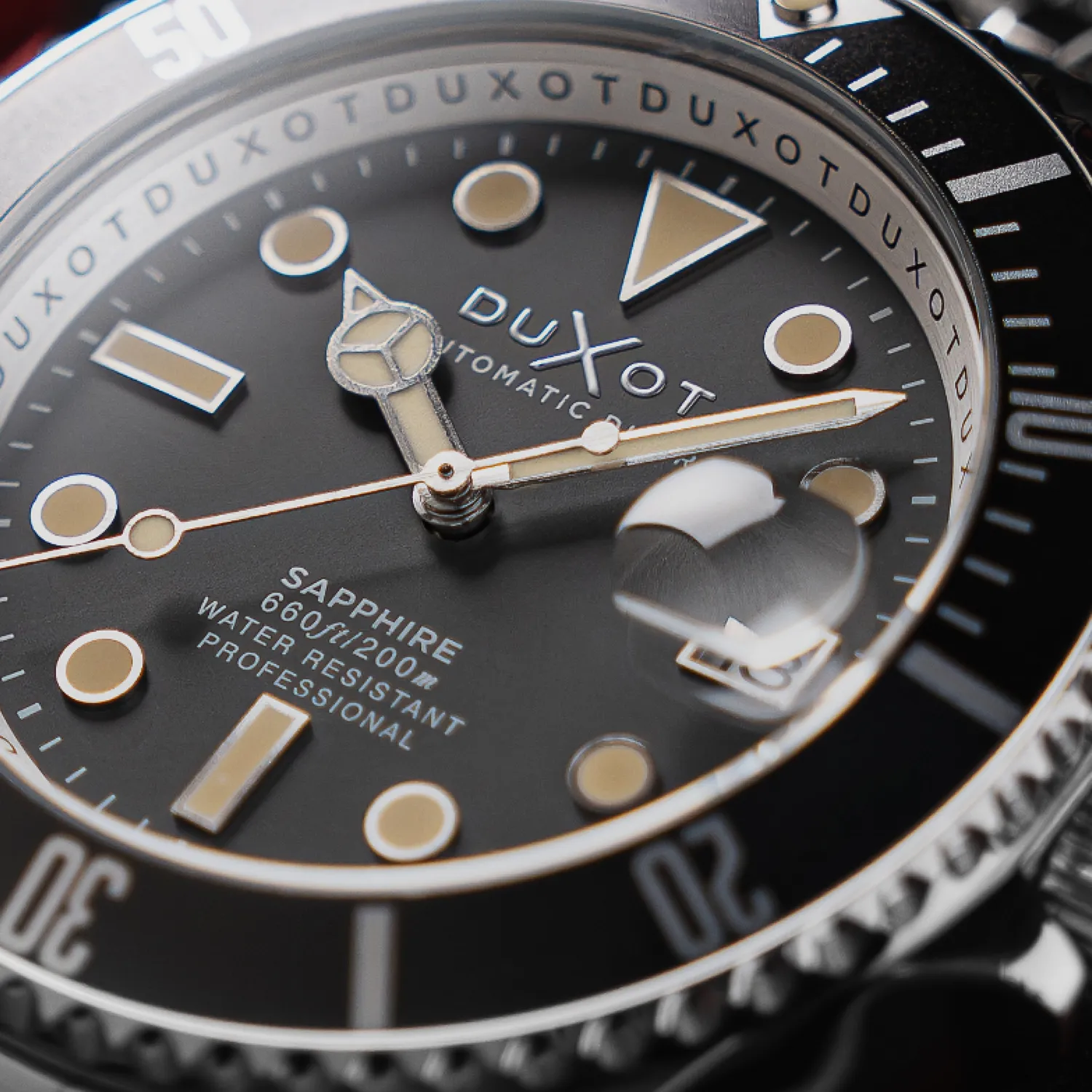 Duxot Atlantica Diver Automatic Charcoal Grey dykkerklokke