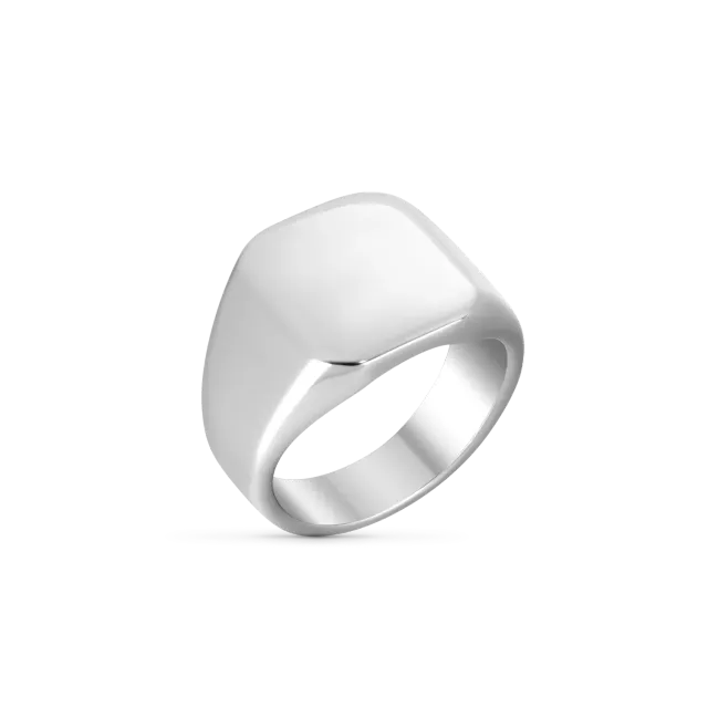 Duxot Atlantica Ring Silver ring størrelse 20 rustfritt stål