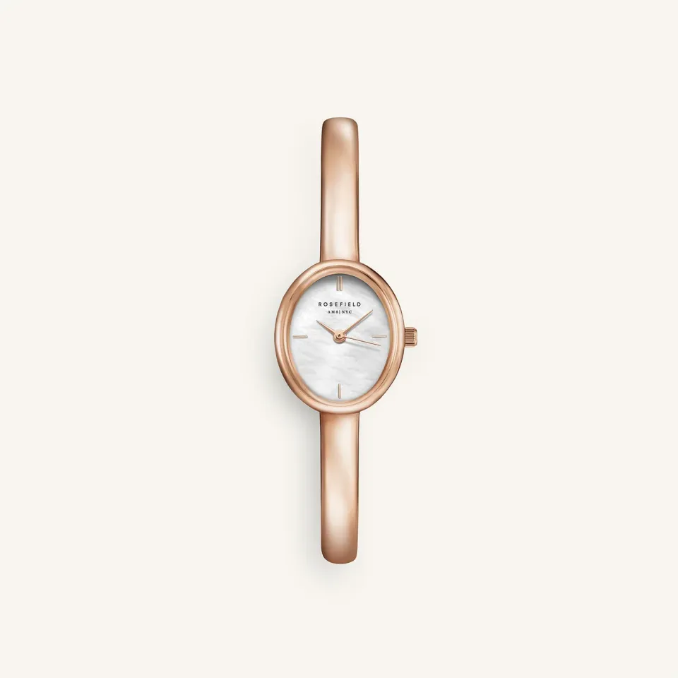 Rosefield Studio Bangle S Rose Gold klokke roségull