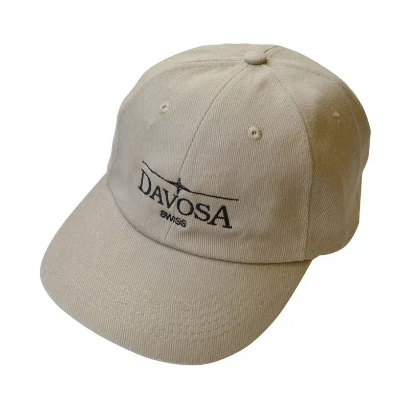 DAVOSA Cap Beige bomullscaps beige