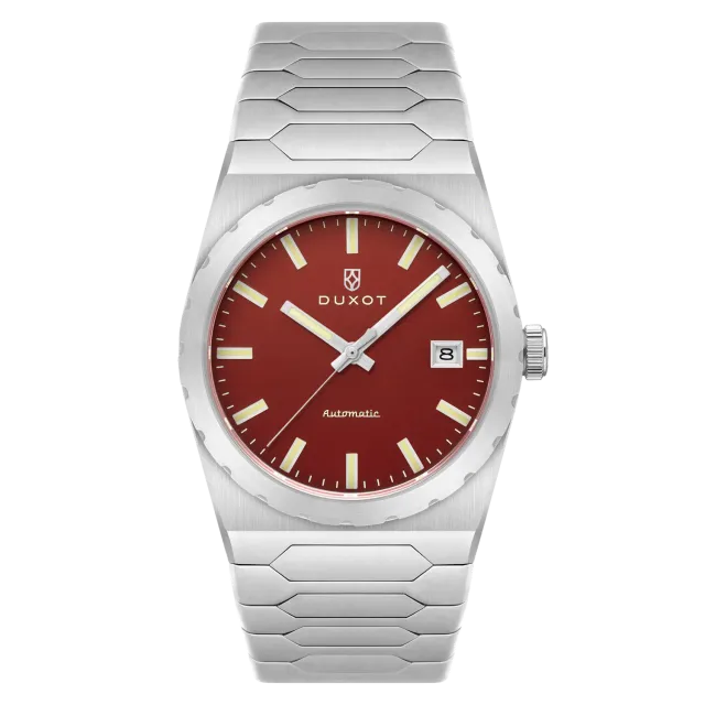 Duxot Taranto Vermilion Dream klokke, 37 mm integrert lenke