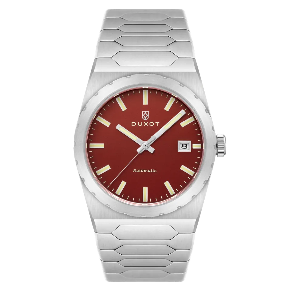 Duxot Taranto Vermilion Dream klokke, 37 mm integrert lenke