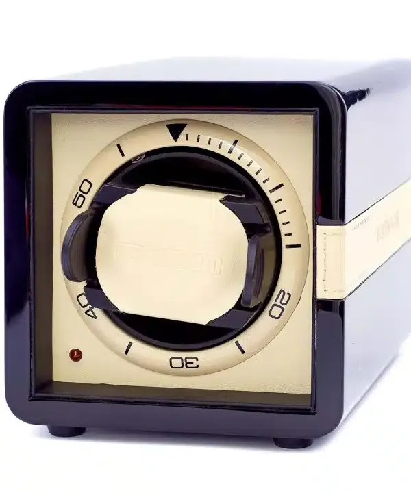 Leanschi WS01 watch winder Sport Edition Black & Ivory