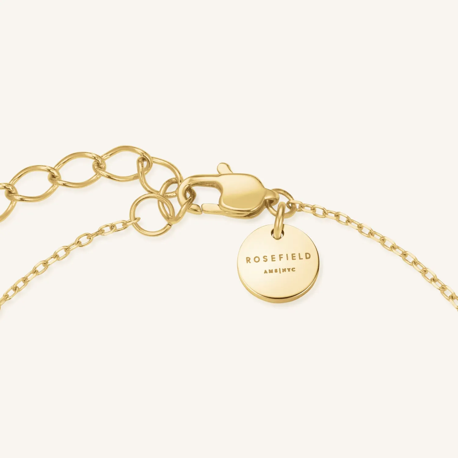 Rosefield 3 Hearts Bracelet armbånd gullbelagt