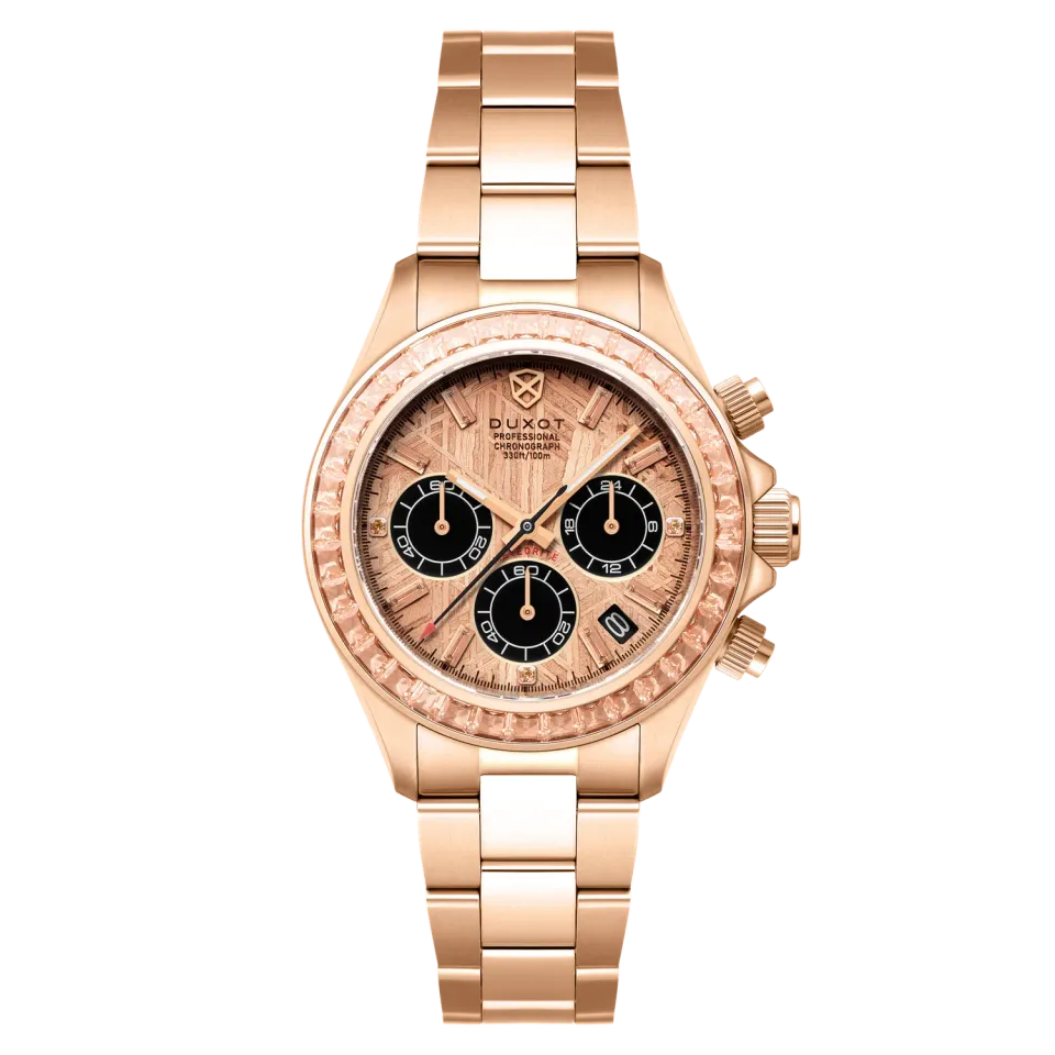 Duxot Accelero Meteorite klokke meteorittskive 39 mm
