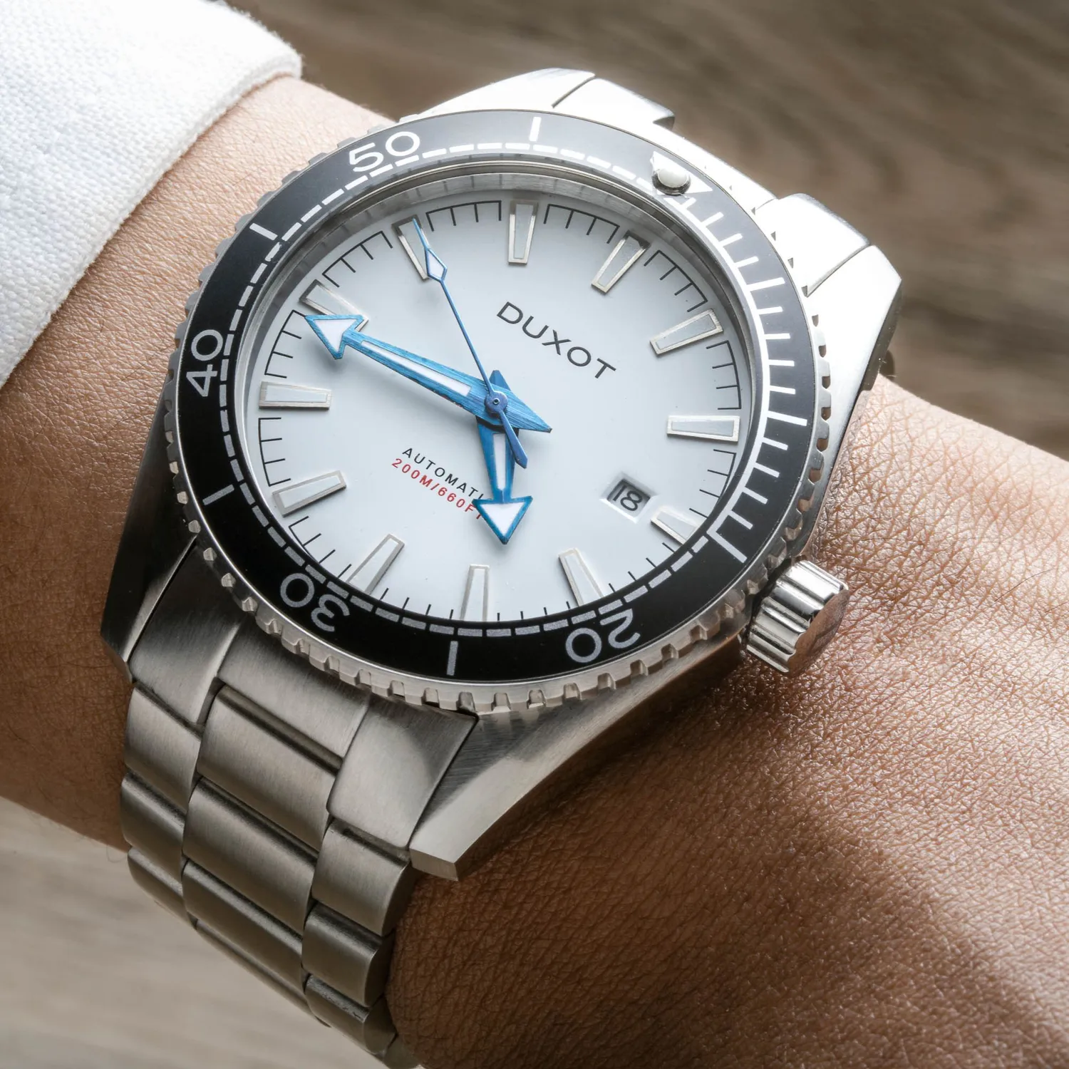 Duxot Tiburon klokke White robust