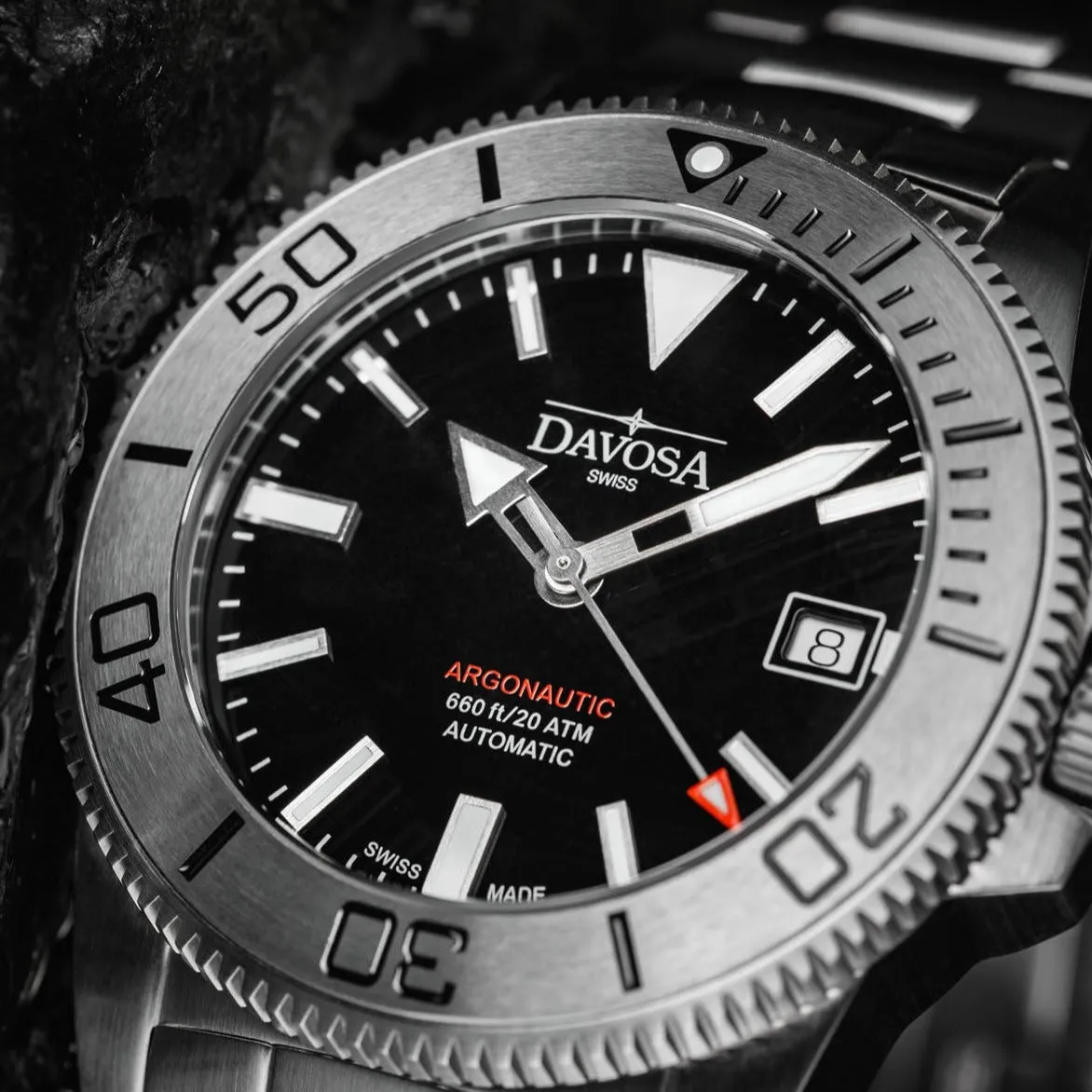 DAVOSA Argonautic 39 BS dykkerklokke 39 mm automatisk