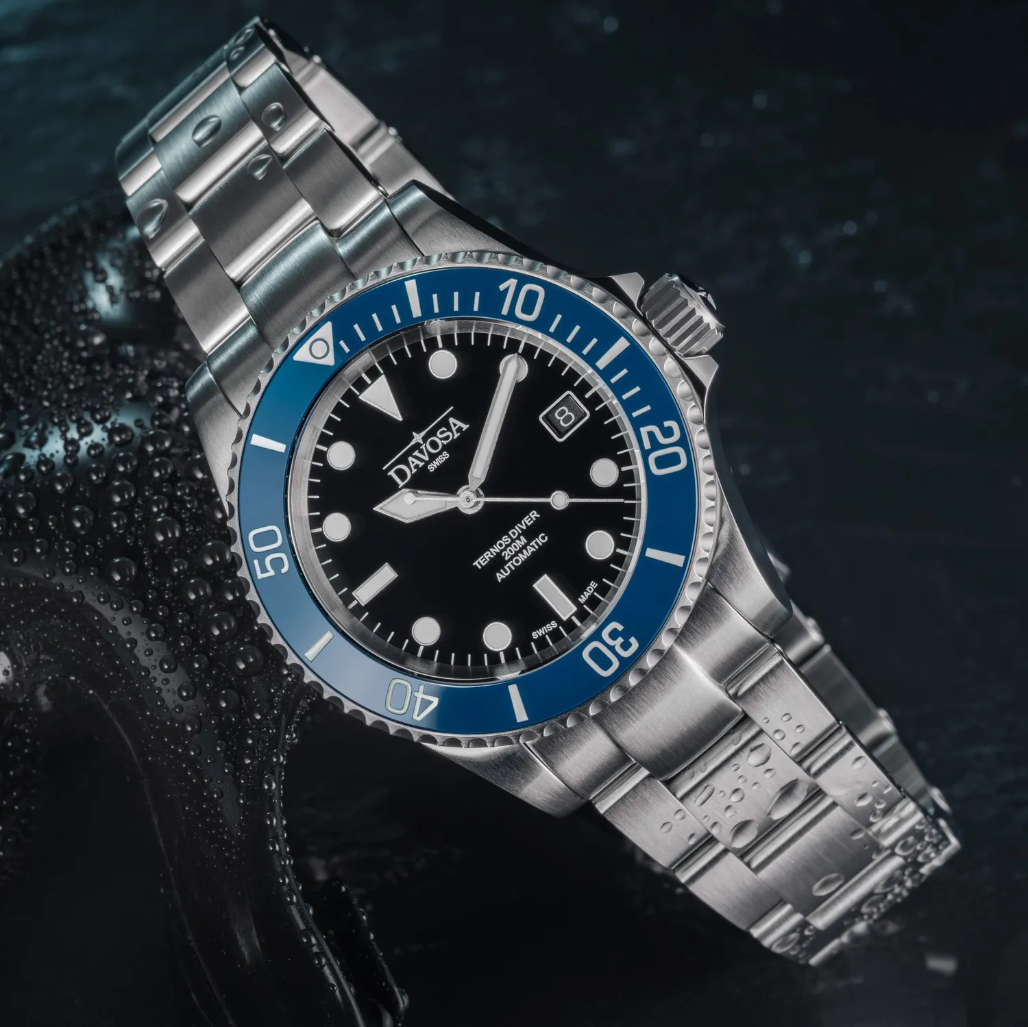 DAVOSA Ternos Diver automatisk dykkerklokke