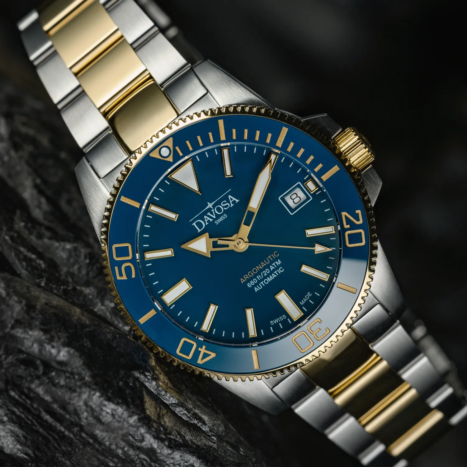 DAVOSA Argonautic Argonautic 39 automatisk dykkerklokke 39 mm