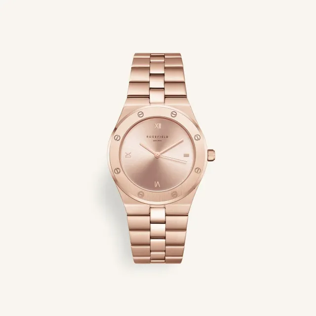 Rosefield Rose klokke 33 mm roségull uten gravering