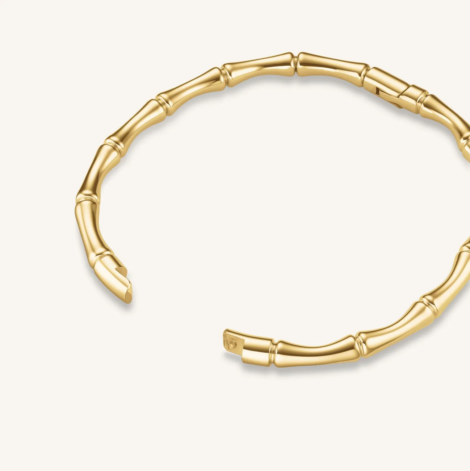 Rosefield Essentials Statement Bangle armring gullbelagt