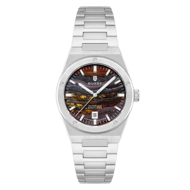 Duxot Bastia klokke Iron Tiger natursteinskive limited edition