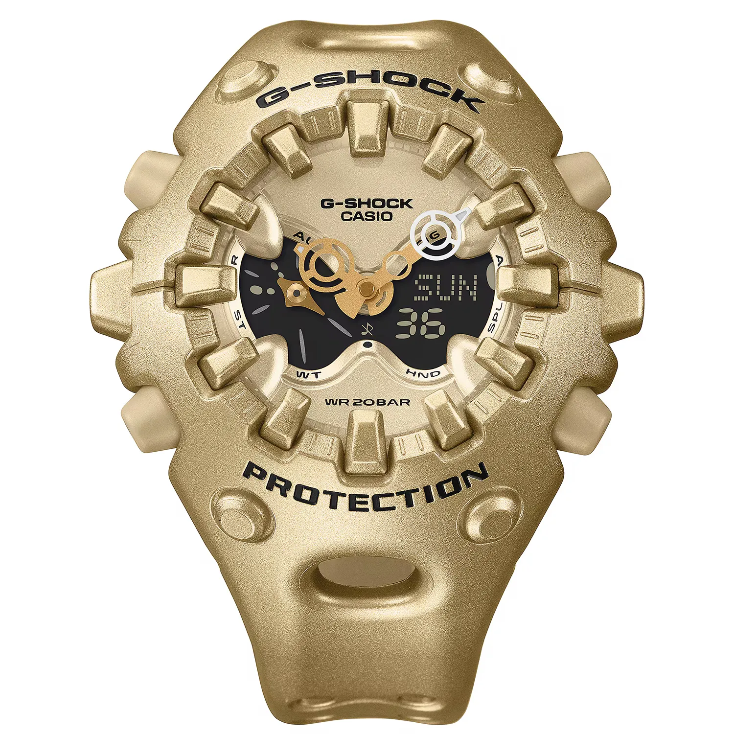G-Shock GA-V01A-9AER klokke 58 mm gul