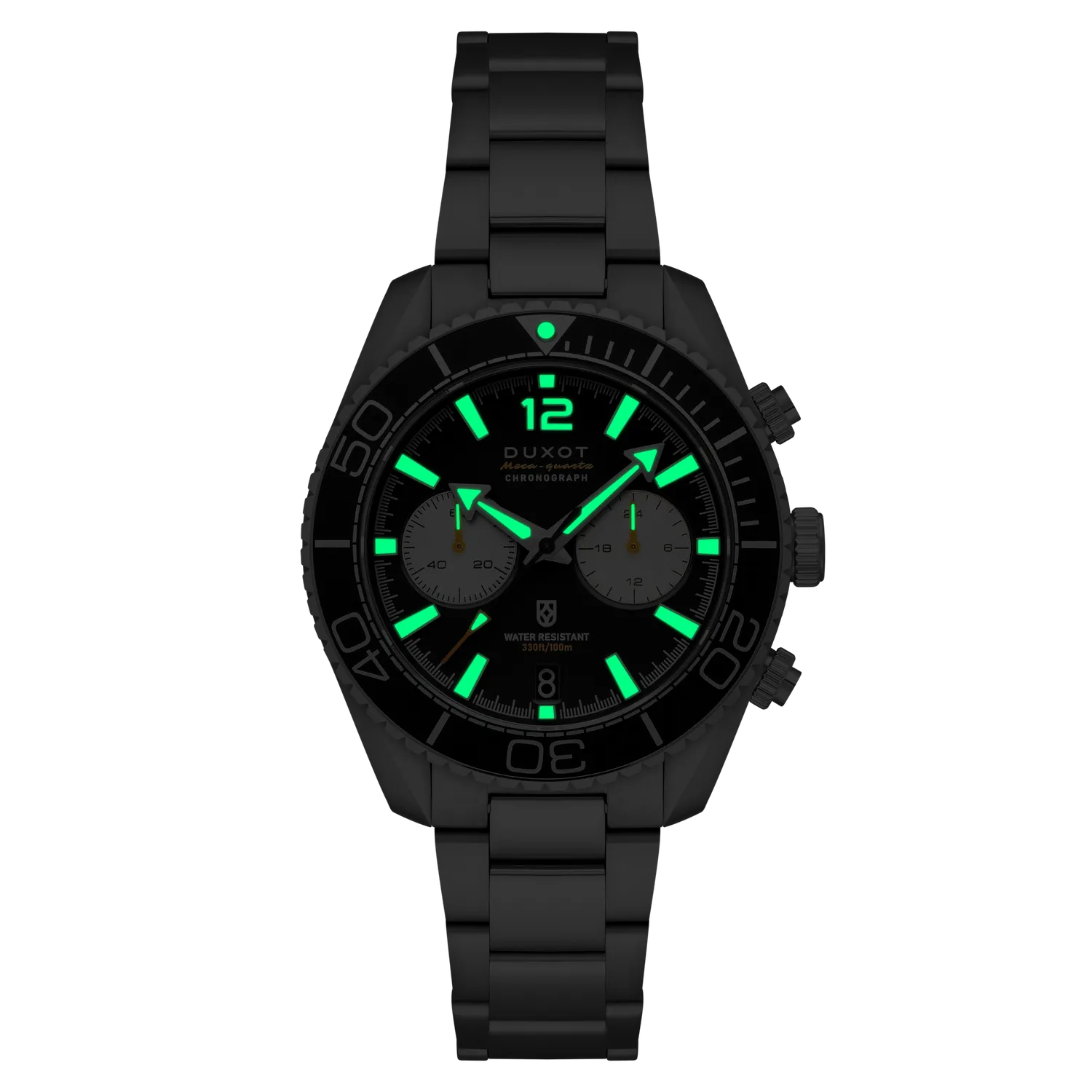 Duxot Tiburon Eclipse Black klokke svart