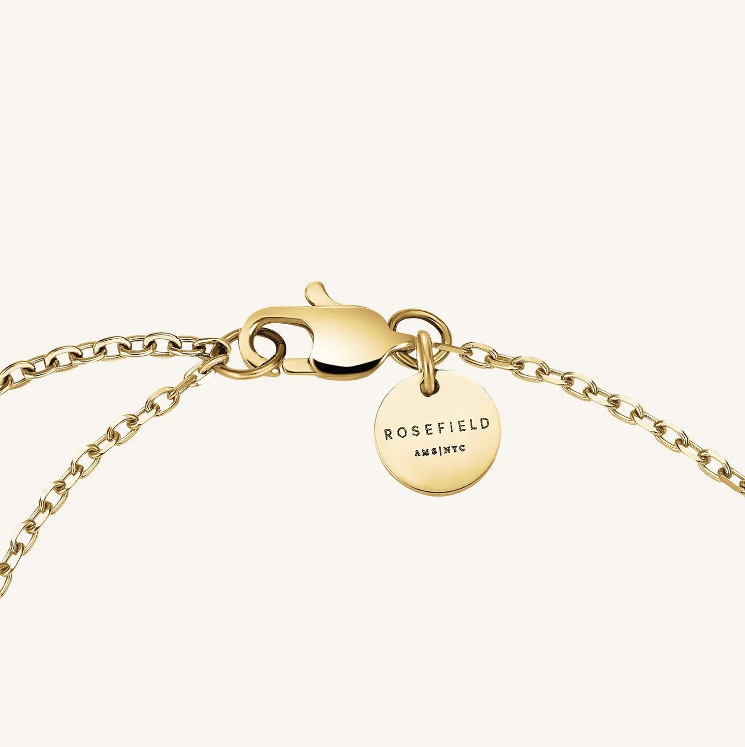Rosefield Row Hearts Bracelet armbånd gull
