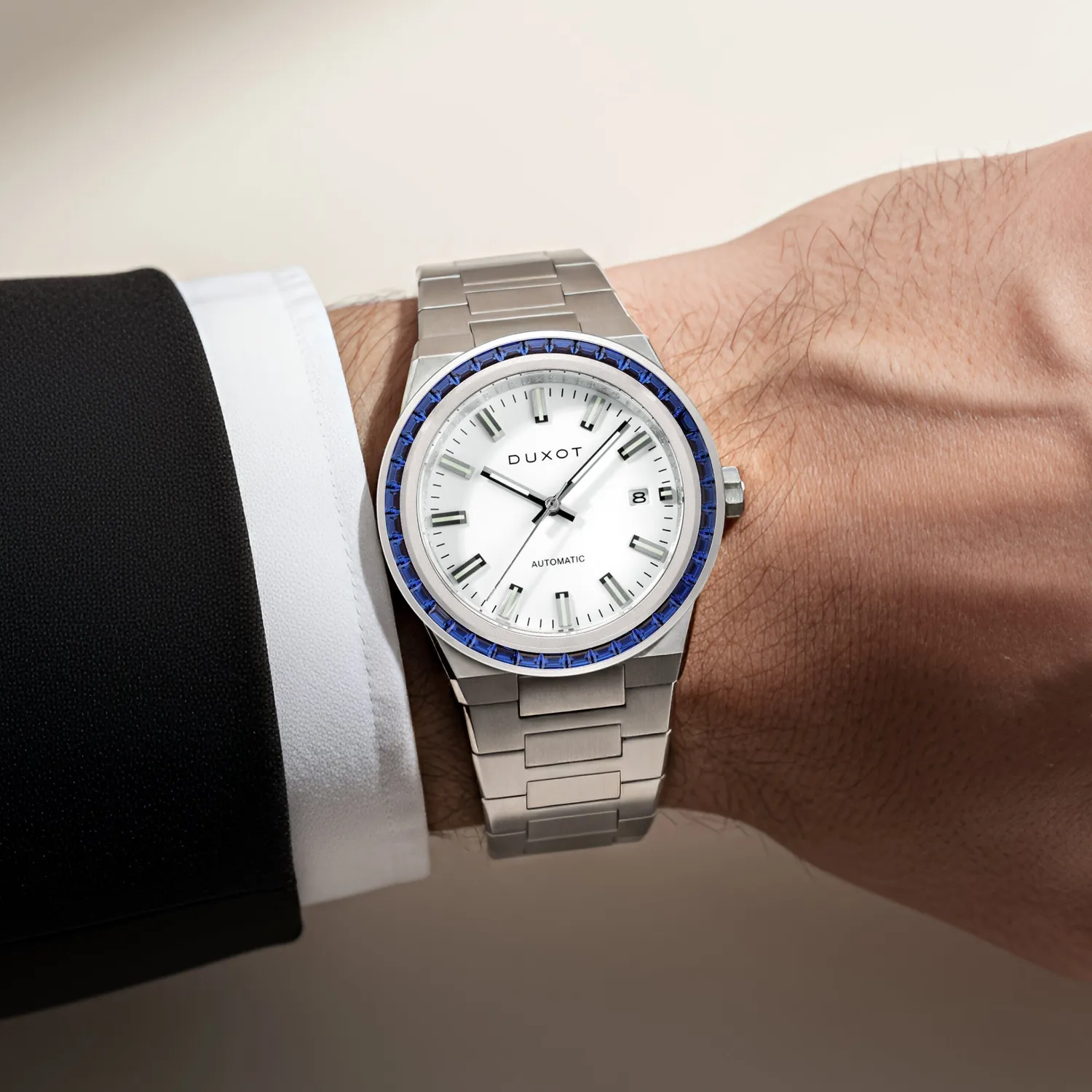 Duxot Alicante Cloud Prism klokke med tre utskiftbare bezeler