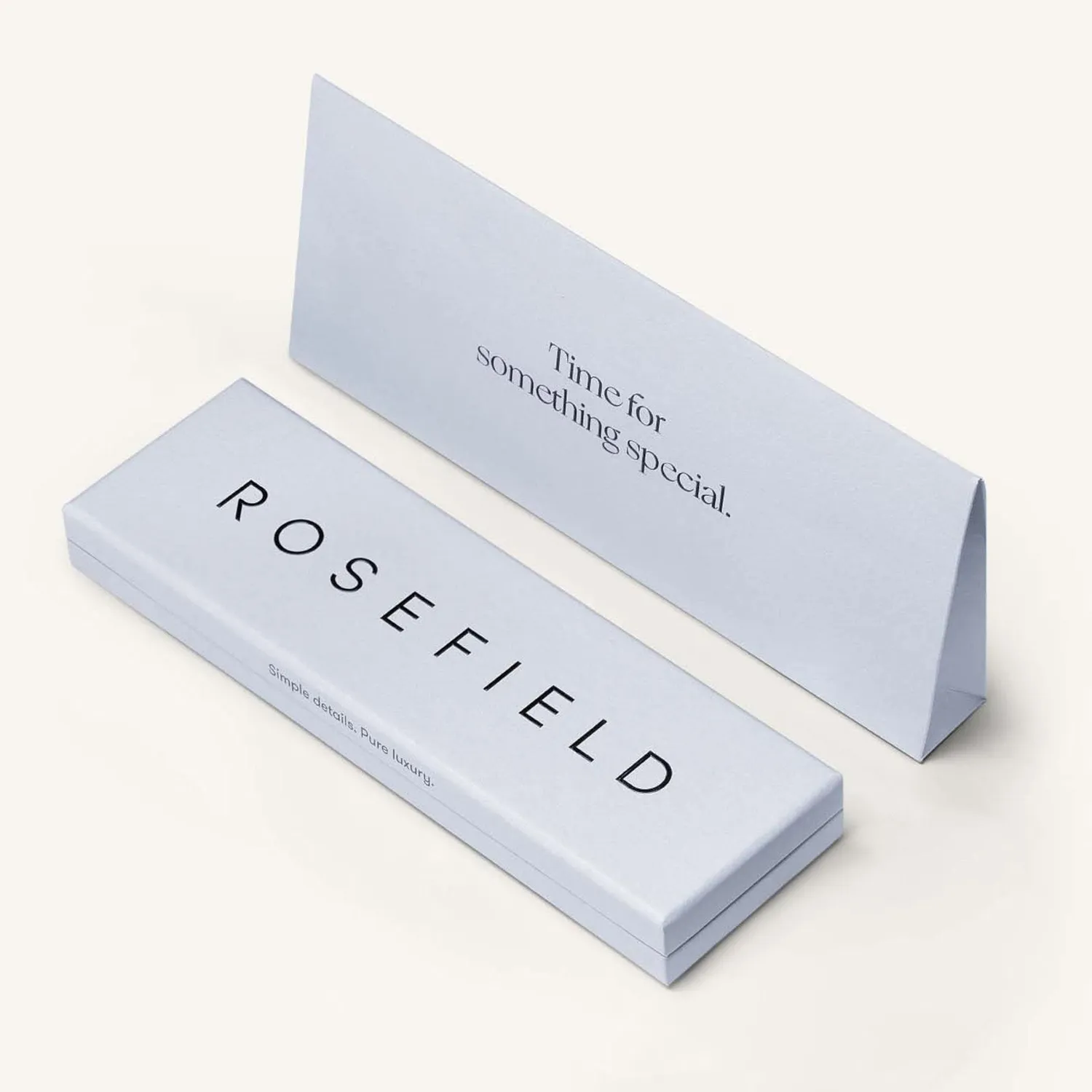 Rosefield Octagon XS Mesh Rose Gold klokke 24 mm meshlenke