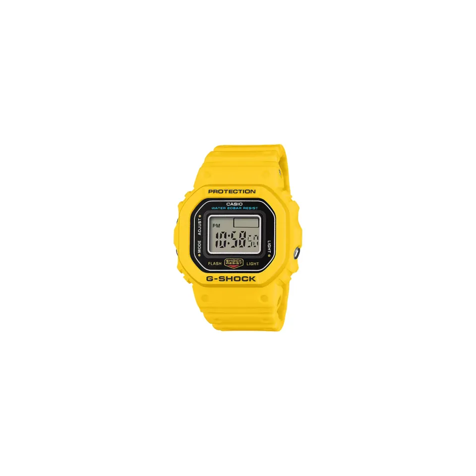 Casio G-SHOCK Nano DWN-5600-9ER klokke 20 mm gul