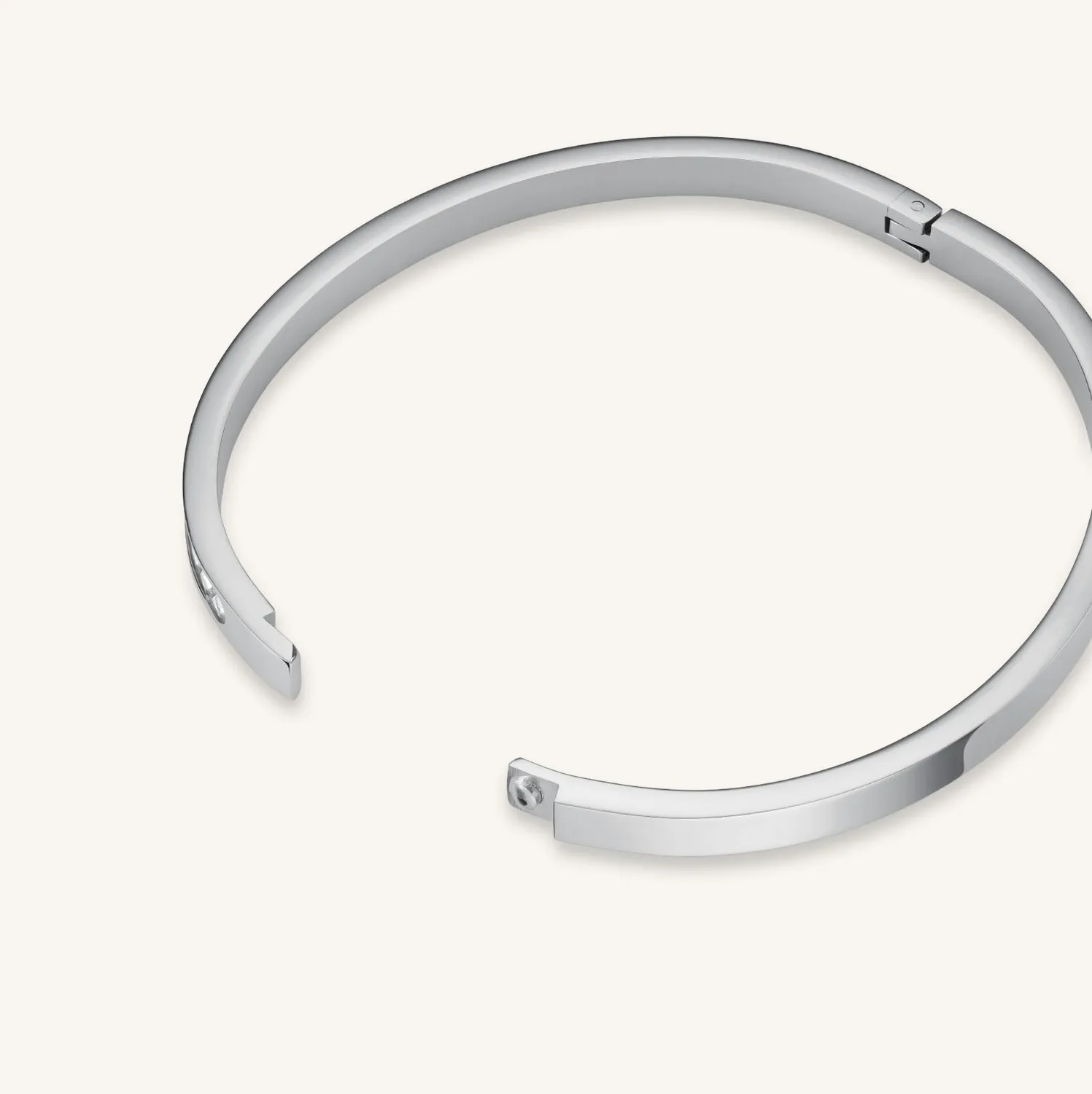 Rosefield Essentials Tennis Bangle armbånd gull og sølv