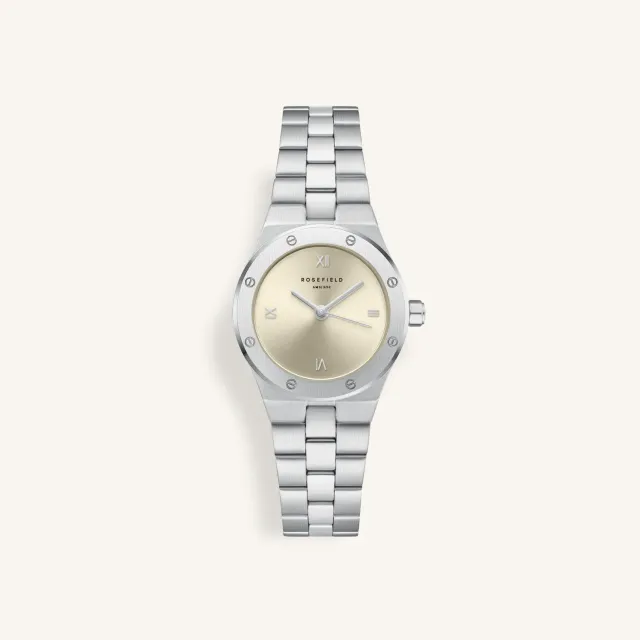 Rosefield Rose XS Silver klokke sølv 24 mm
