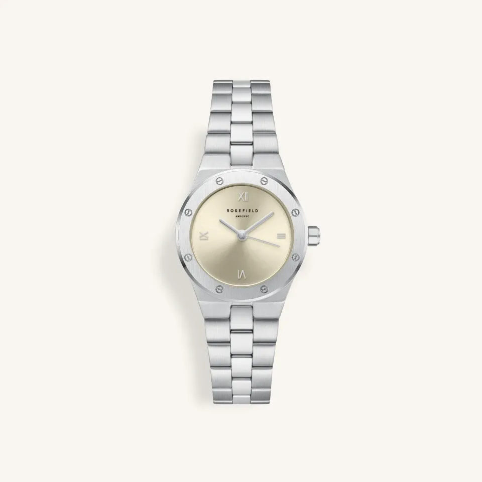 Rosefield Rose XS Silver klokke sølv 24 mm