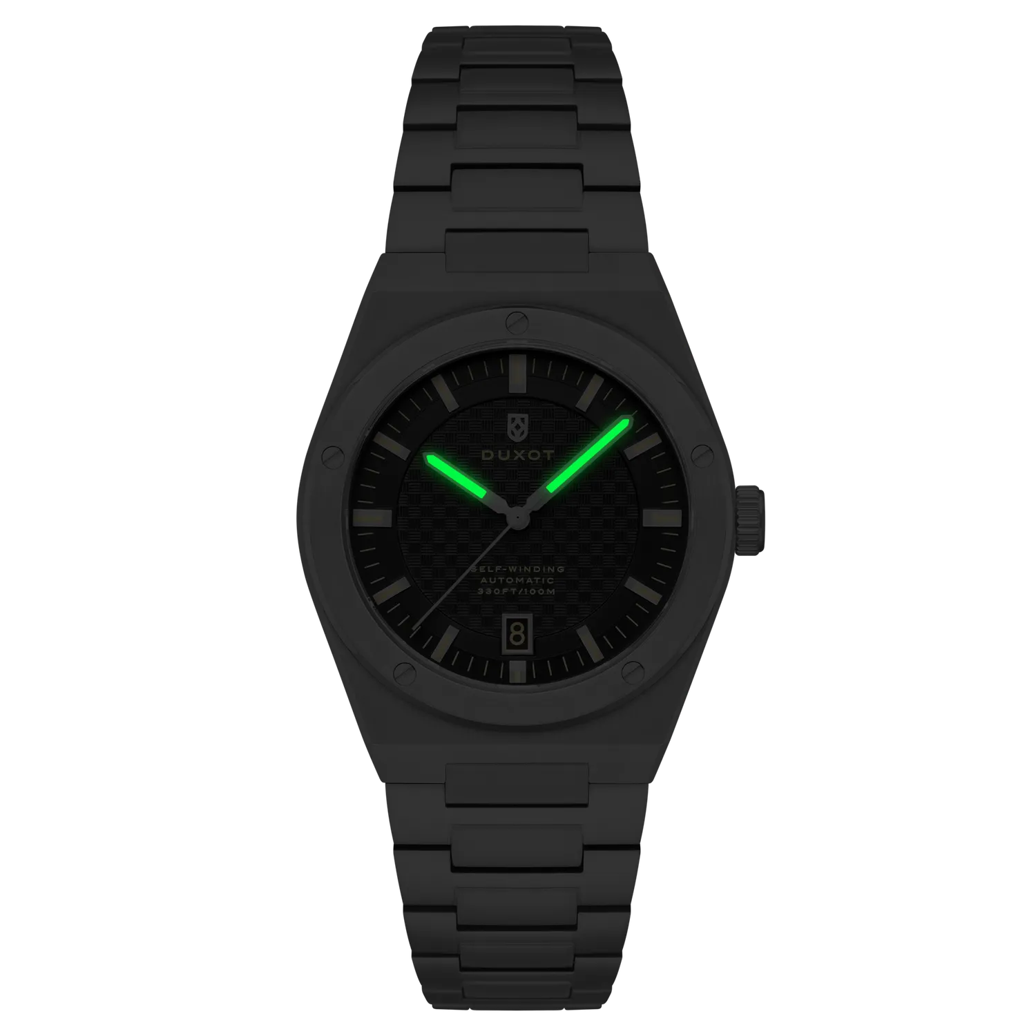Duxot Bastia Automatic klokke 40 mm svart 10 ATM