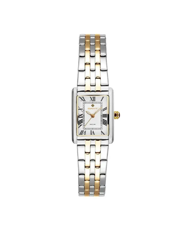 GANT Rhode Island Mini G195003 klokke 20 mm tofarget sølv