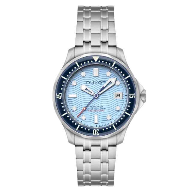Duxot Henri Diver Automatic Ice Blue dykkerklokke