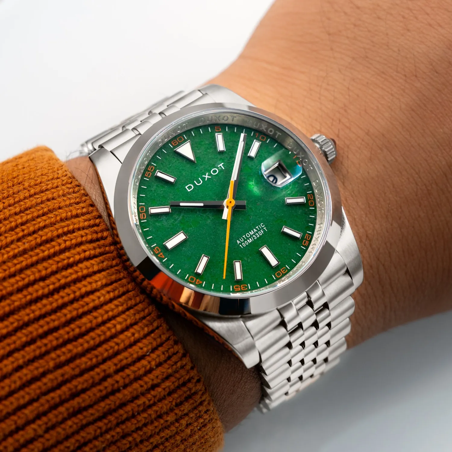 Duxot Vezeto Aventurine automatisk klokke 40 mm