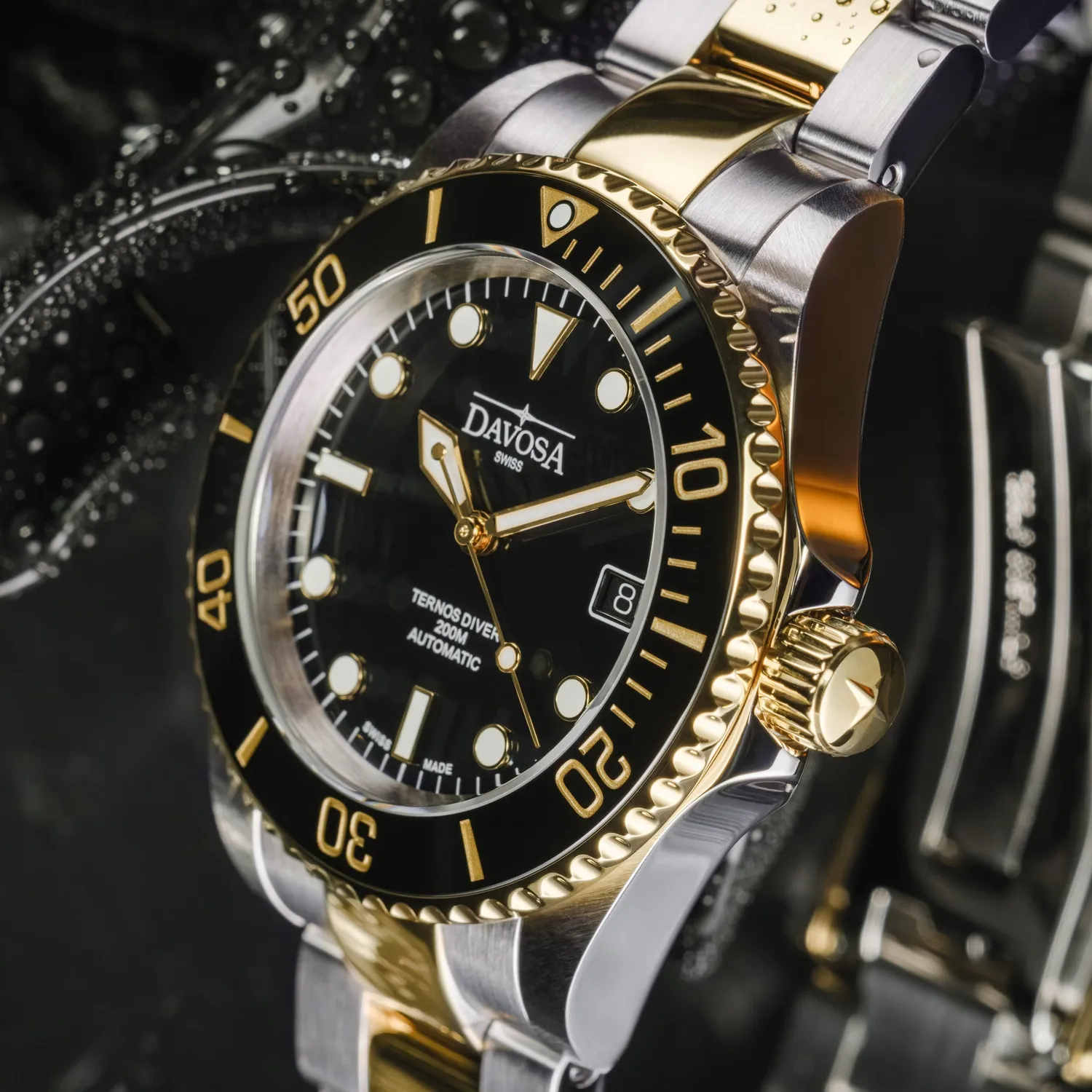 DAVOSA Ternos Diver automatisk dykkerklokke