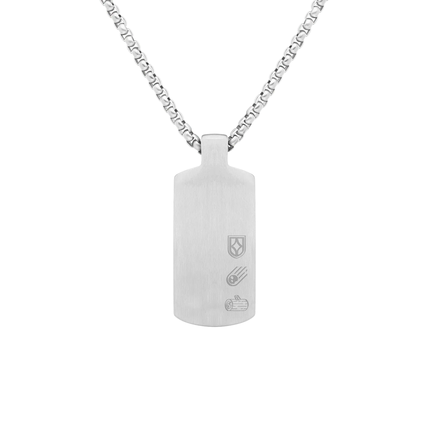 Duxot Accelero Dark Ebony Meteorite dog tag