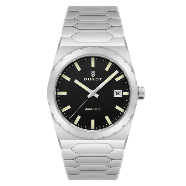 Duxot Taranto Ebony Glint klokke svart 37 mm