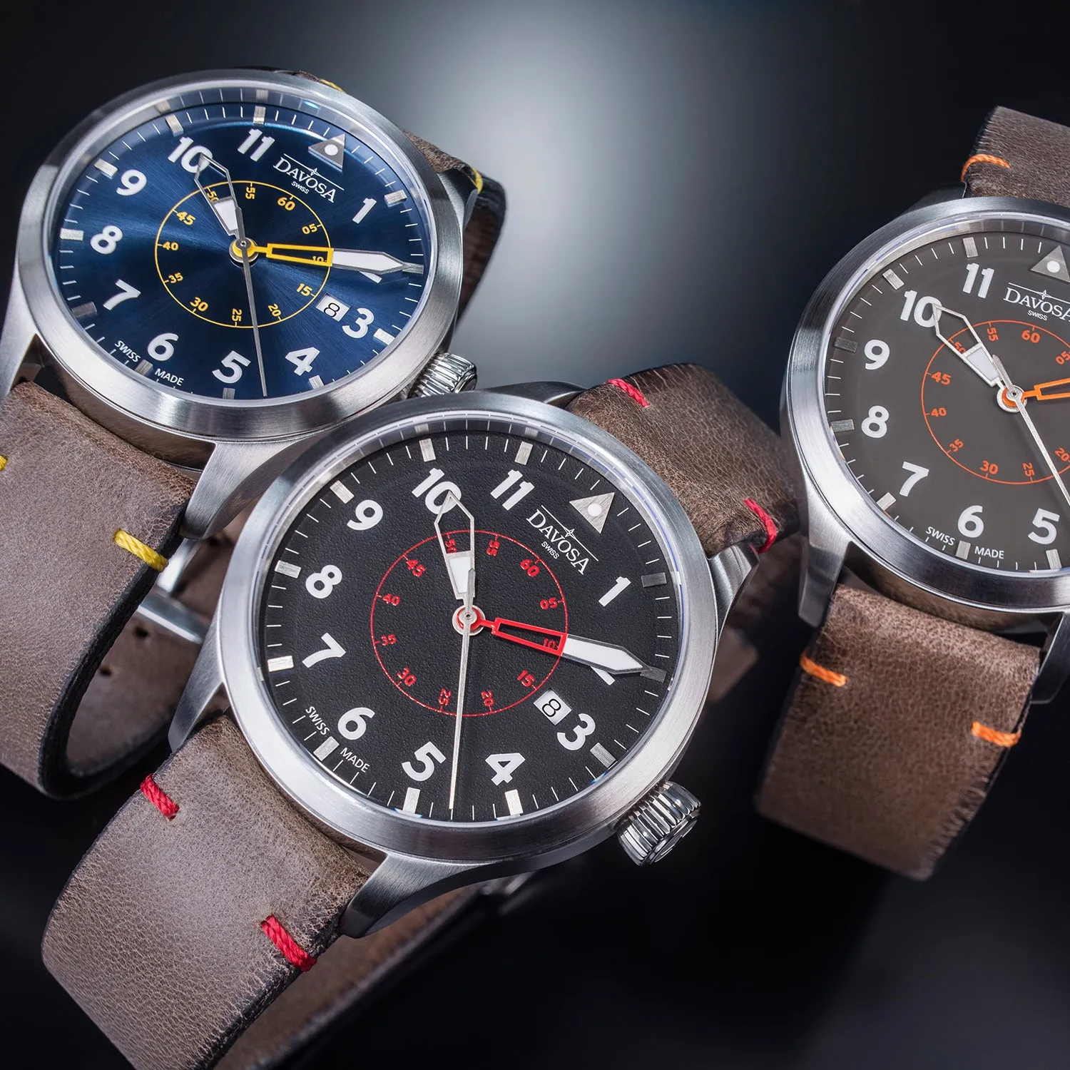 DAVOSA Neoteric Pilot automatisk pilotklokke 42 mm