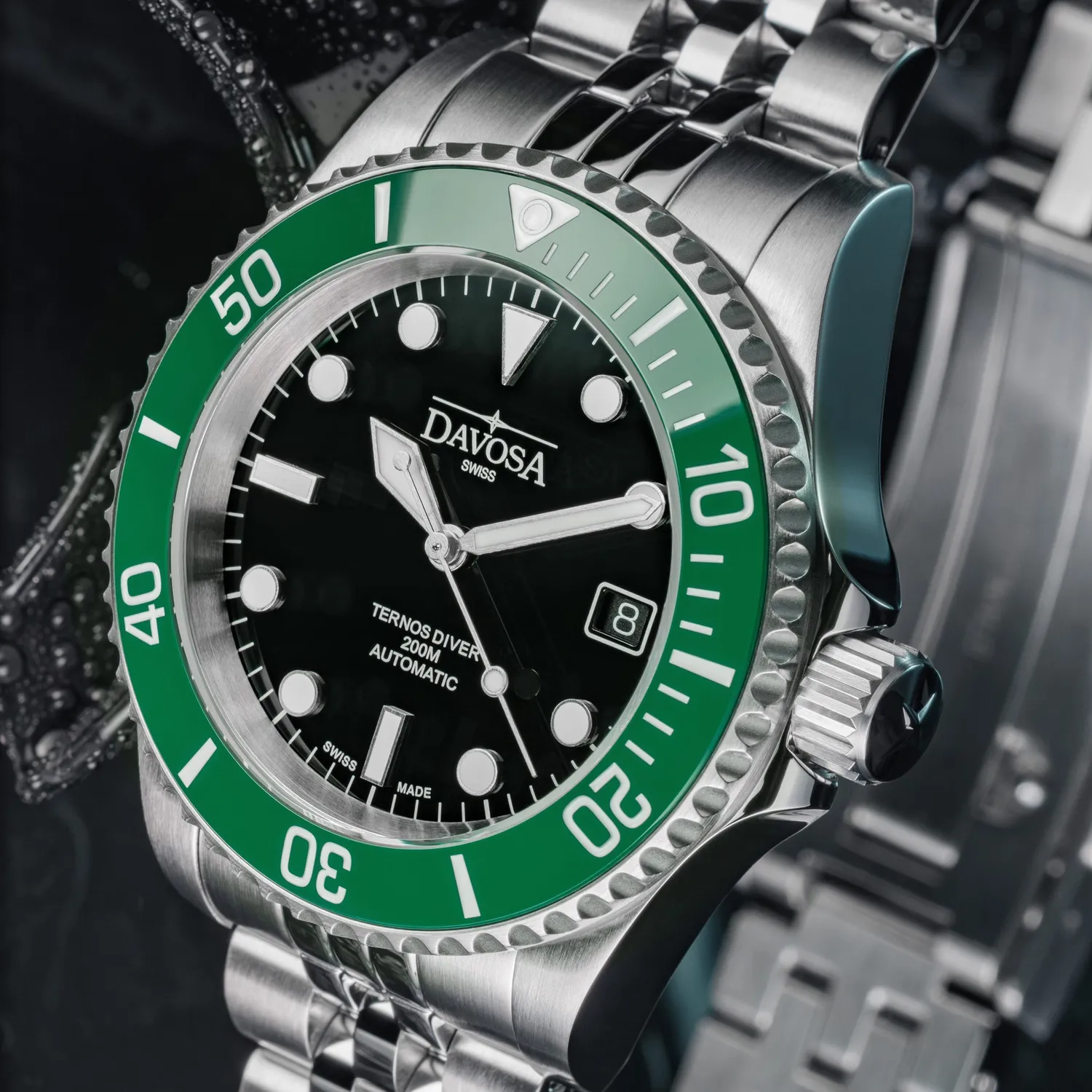 DAVOSA Ternos Diver automatisk dykkerklokke