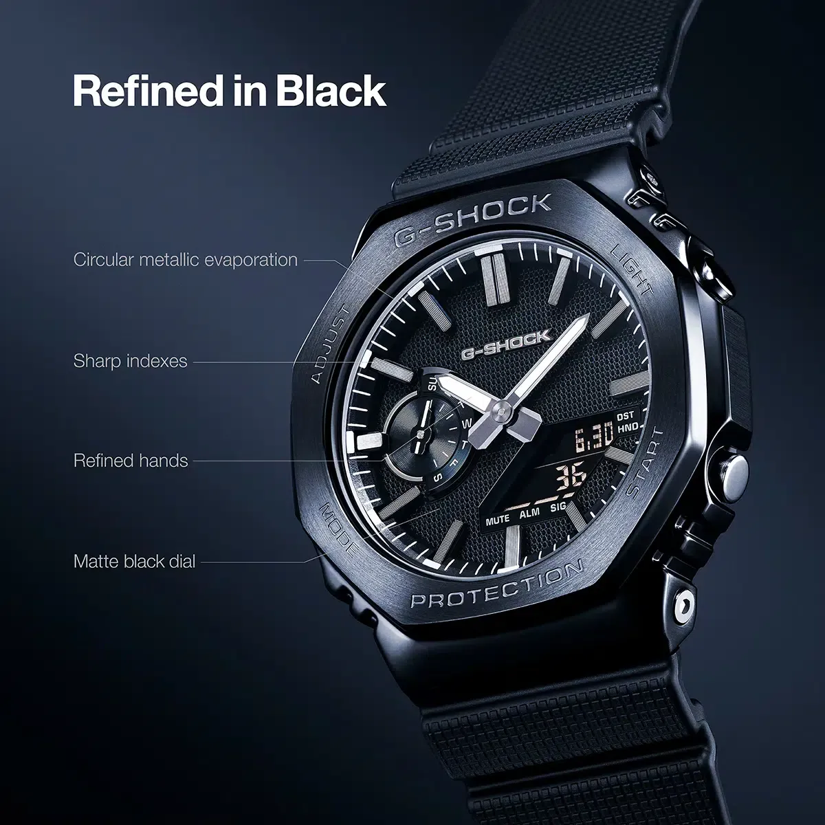 G-Shock Classic 2100 Series GM-2100LXB-1AE klokke 44,4 mm