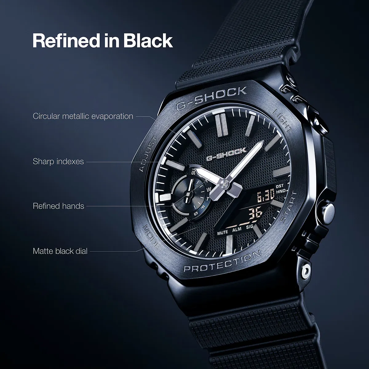 G-Shock Classic 2100 Series GM-2100LXB-1AE klokke 44,4 mm