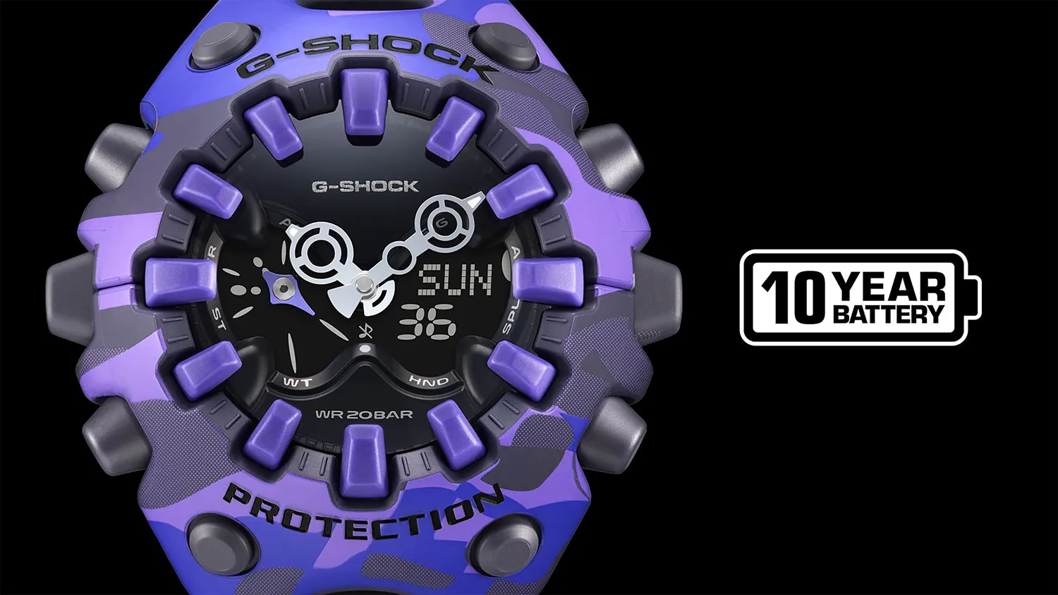 Casio G-Shock 58mm GA-V01CMG-6AER klokke