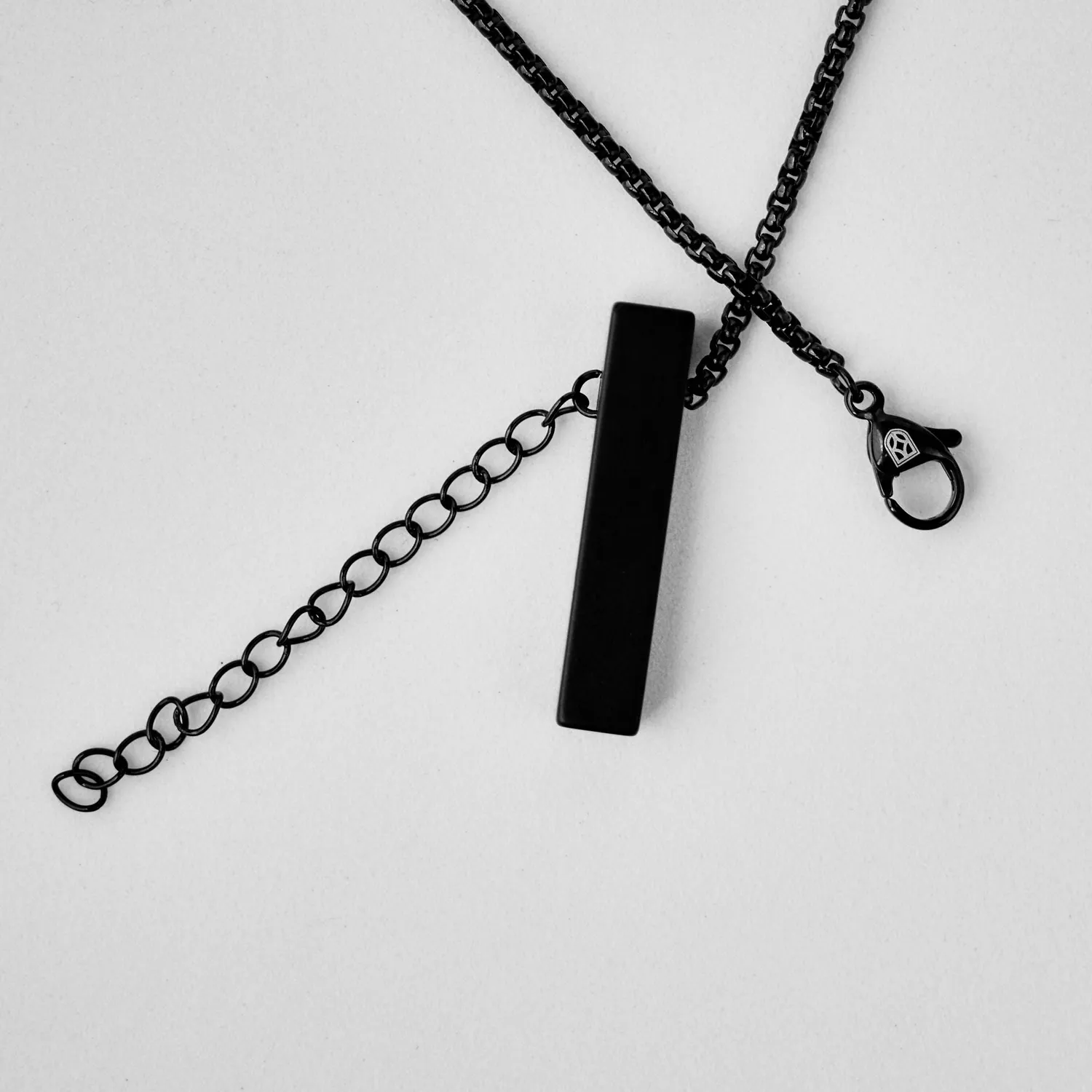 Duxot Vezeto Stone Pendant Onyx Stone anheng svart onyks