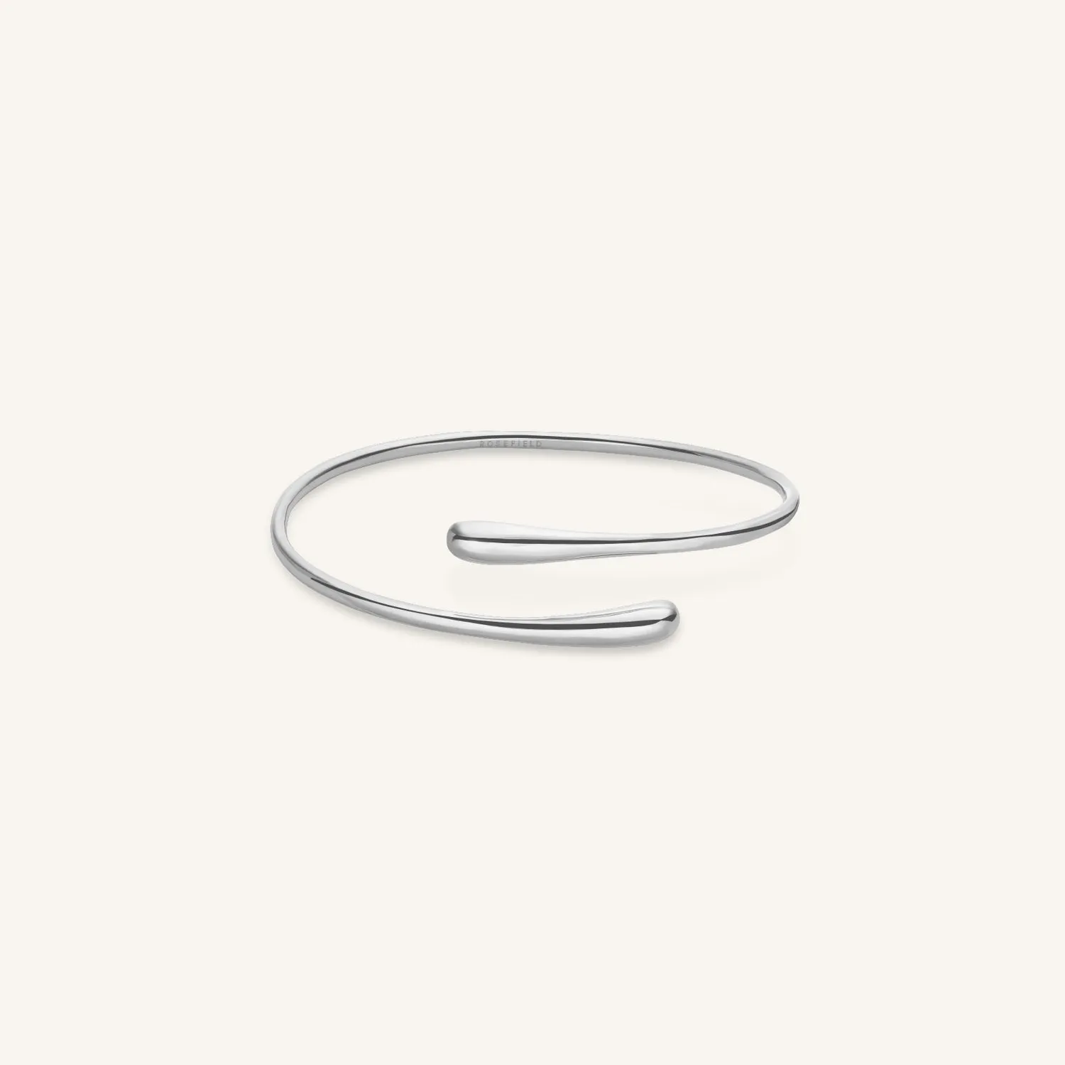 Rosefield Hugged Bangle armring gull