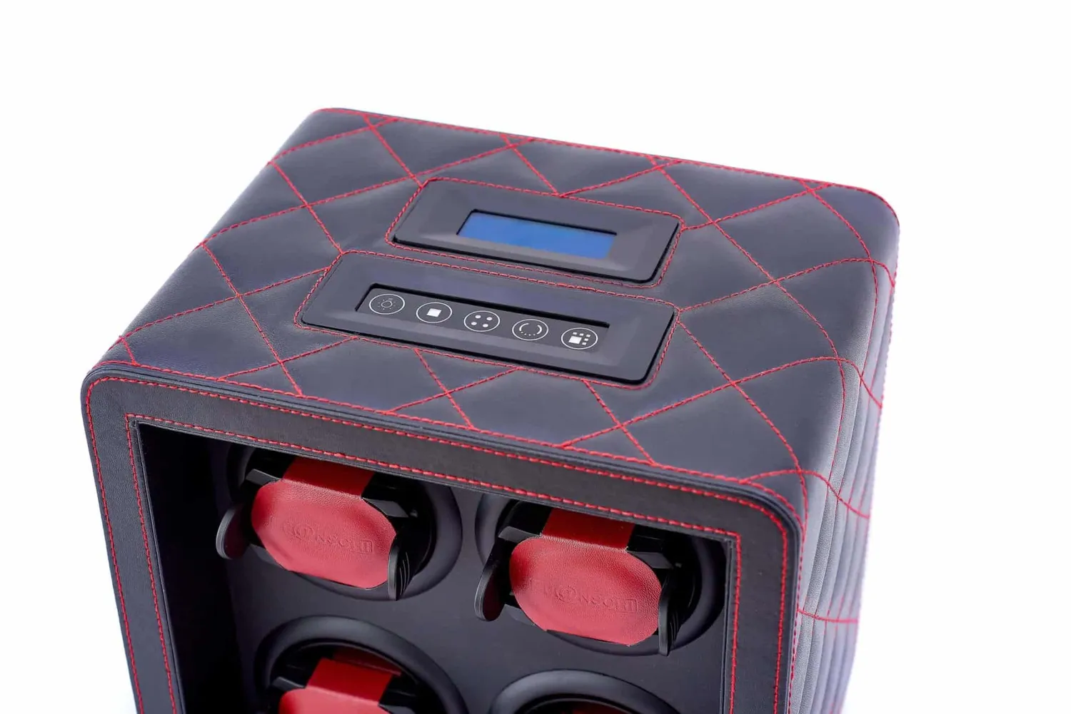 Leanschi Rhombus Edition WM04 watchwinder for 4 klokker