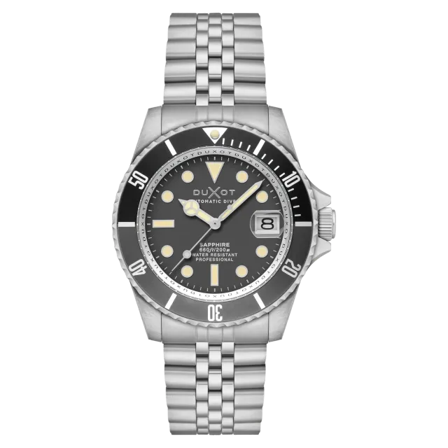 Duxot Atlantica Diver Automatic Charcoal Grey dykkerklokke