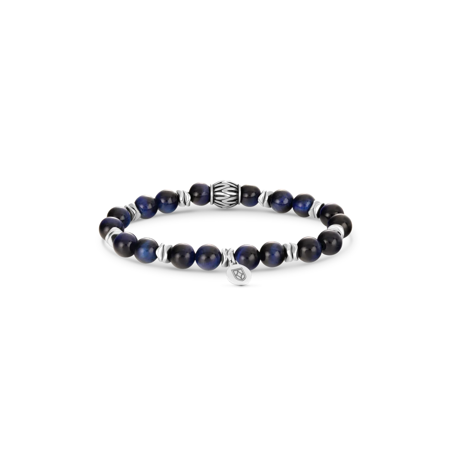 Duxot Atlantica Blue Tiger Eye And Hematite Stones armbånd