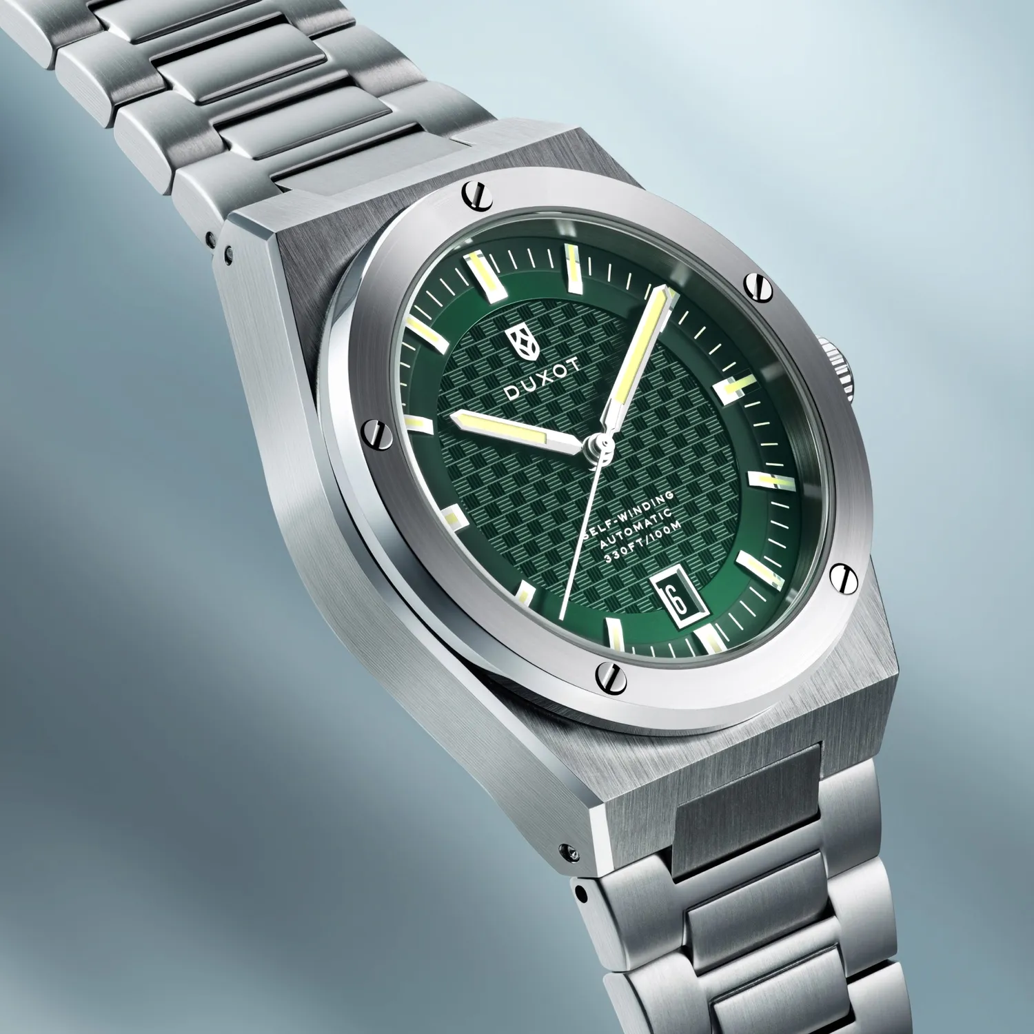 Duxot Bastia Elite Green klokke automatisk 40 mm