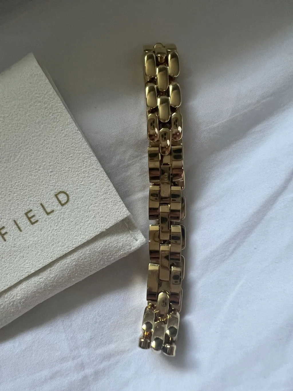 Rosefield Legacy Bracelet armbånd gull 17–19,5 cm