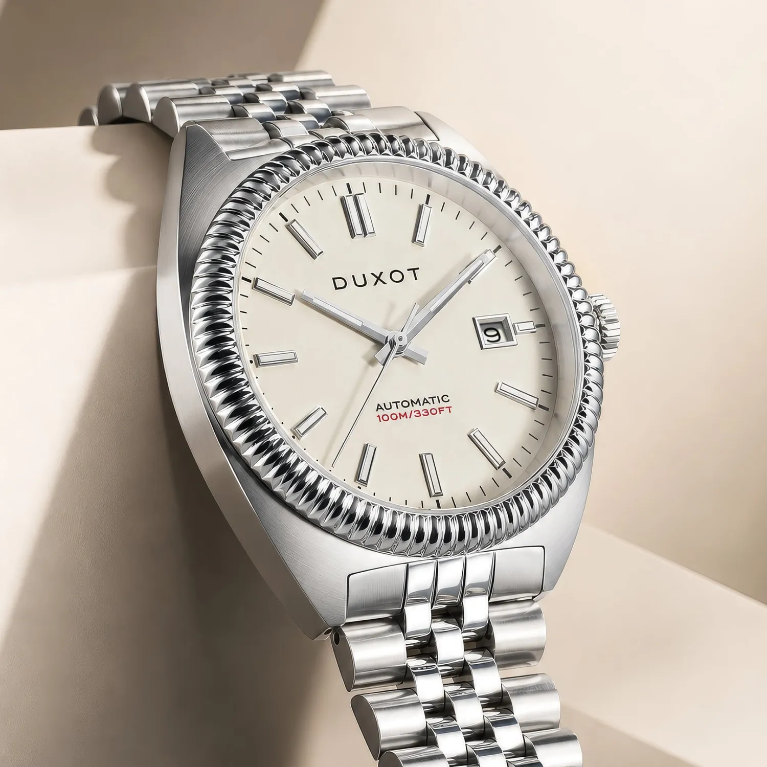 Duxot Siena Linen Dream automatisk klokke 40 mm
