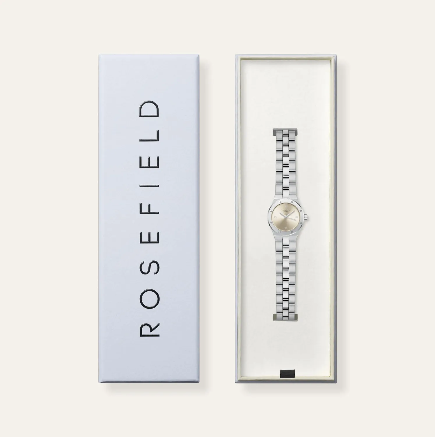 Rosefield Rose XS Silver klokke sølv 24 mm