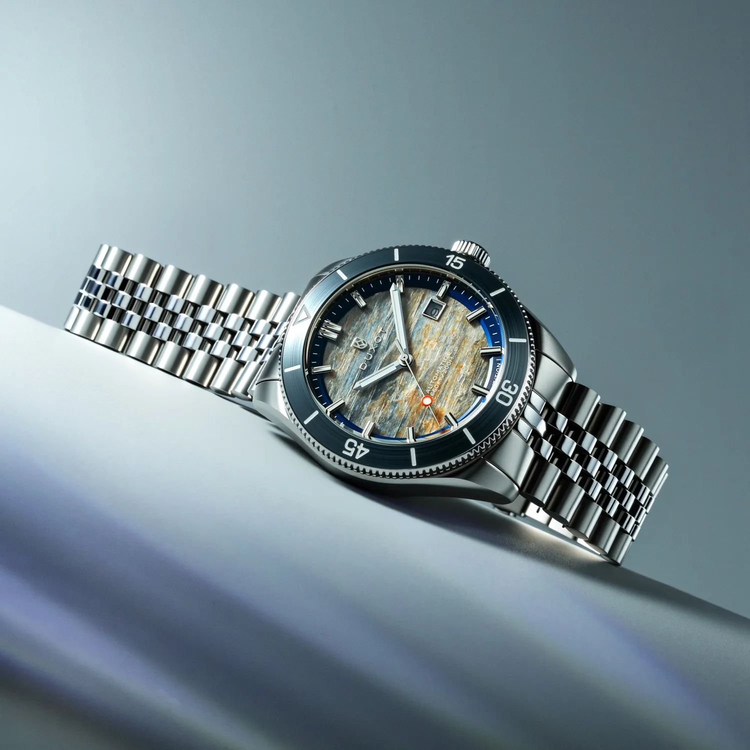 Duxot Pacifico Pietersite automatisk klokke steinskive