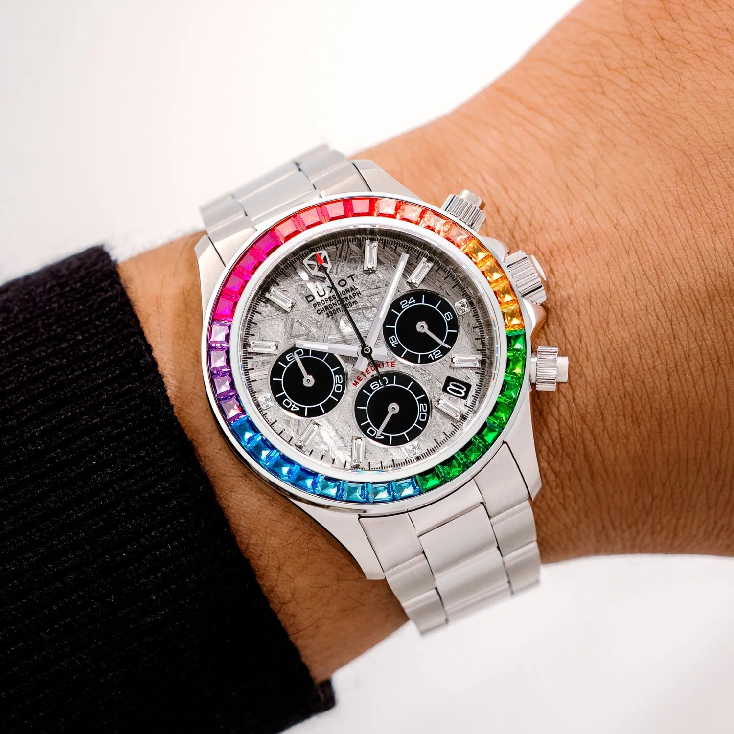 Duxot Accelero Meteorite klokke 39 mm meteorittskive